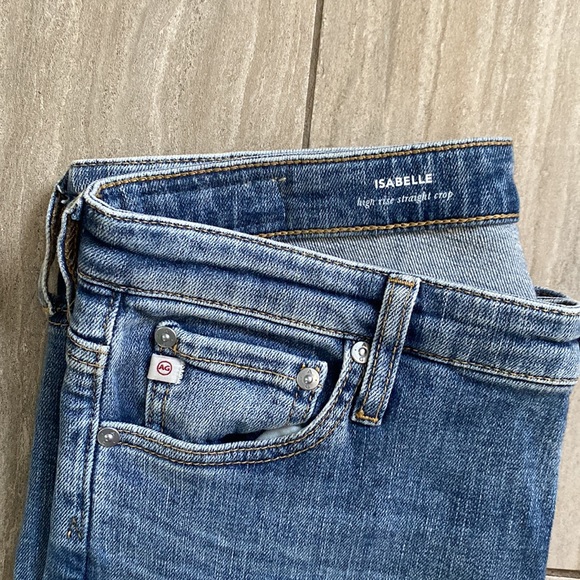 AG Isabelle. High-rise straight crop - Picture 3 of 5